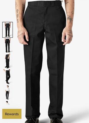 Чоловічі брюки dickies 874 original fit w30/l30 чорні