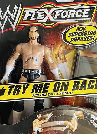 Іграшкова фігурка для хлопчиків mattel wwe flexforce big talkin' cm punk 3