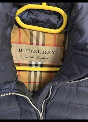 Пуховик burberry оригінал 6