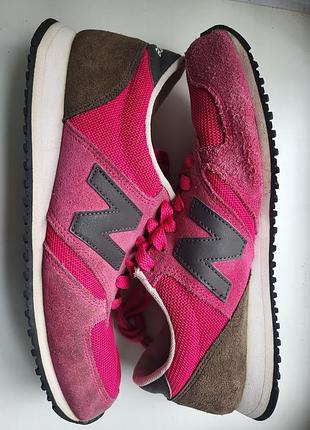 Женские ретро-кроссовки new balance 420 малых разноцветные, размер 38 (23,5см).