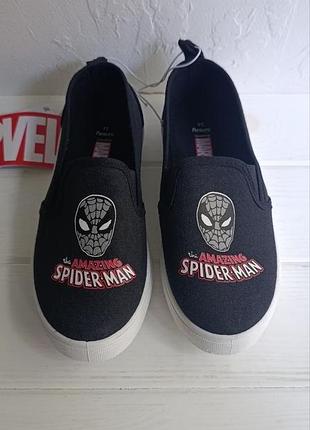 Кеди для хлопчика sinsay spider-man чорні, розмір 34, довжина устілки 22 см