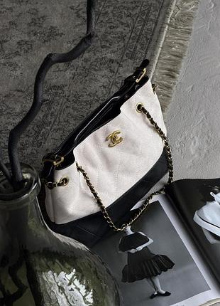 Сумка chanel meties d’art bag молочный е