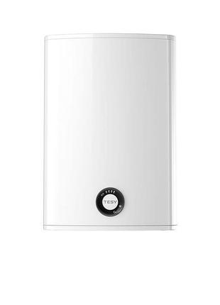 Водонагрівач електр. tesy bellislimo lite cloud плаский gcr 502712 e32 ecw, wi-fi, 50л, 1,2квт, ун. монтаж, ел. кер-ння, b, білий