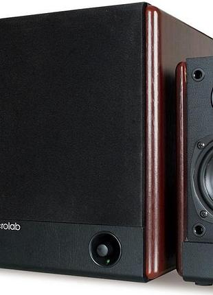Акустична система microlab fc-330 2.1, 56w, mini-jack, дерево