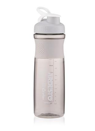 Пляшка для води ardesto smart bottle, 1000мл, тритан, сірий