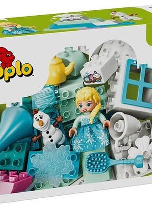 Конструктор lego duplo disney коробка для творчого конструювання «крижане серце» з ельзою й олафом