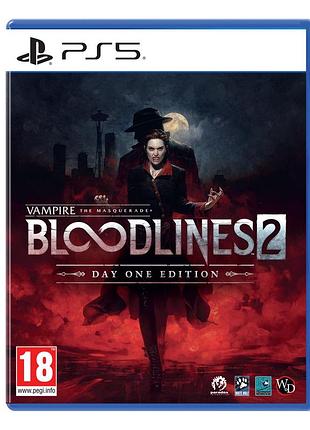 Гра консольна ps5 vampire: the masquerade - bloodlines 2, day one edition, bd диск