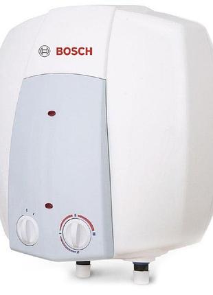 Водонагрівач електр. bosch компакт tronic 2000 t mini, 10л, 1,5квт, монтаж над мийкою, мех. кер-ння, b, білий
