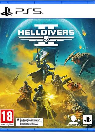 Игра консольная ps5 helldivers 2, bd диск
