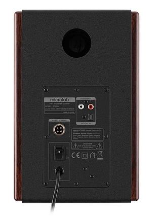 Акустическая система microlab solo 5 2.0, 90w, mini-jack/bluetooth, коричневый 3