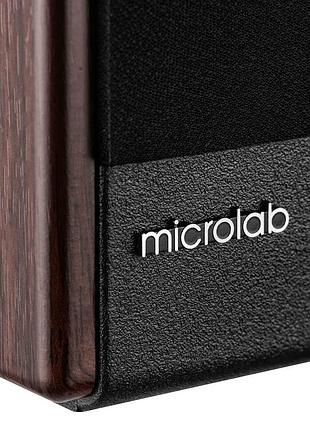 Акустическая система microlab solo 5 2.0, 90w, mini-jack/bluetooth, коричневый 7