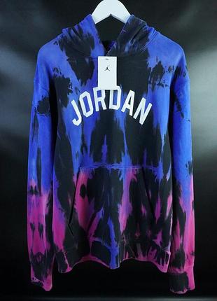 Худі чоловіче jordan dna statement multicolor tie dye dj0225-432, розмір s, бавовна