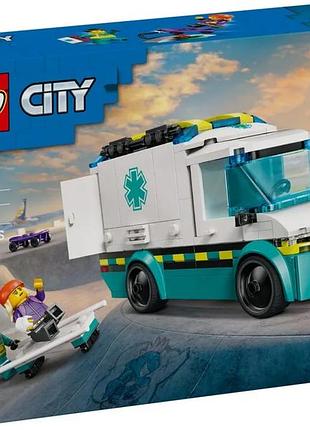 Конструктор lego city скорая помощь