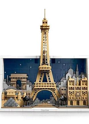 Конструктор lego architecture париж — город любви 6