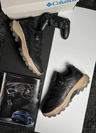 Чоловічі кросівки columbia boa gtx black beige