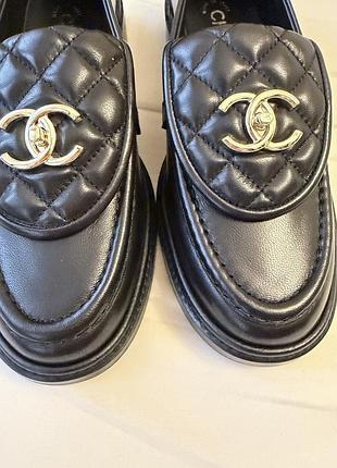 Лофери chanel 40 p 25,5 cm повний комплект