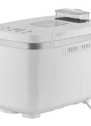 Хлебопечка ardesto 850вт, программ-13, макс.вес -1.3кг, форма прямоугольник, пластик, белый
