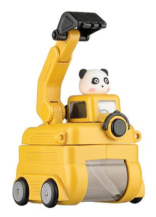Пляшка для води ardesto excavator 500мл, пластик, жовтий