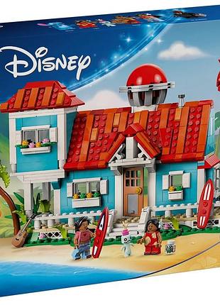 Конструктор lego disney classic пляжний будинок ліло і стіч