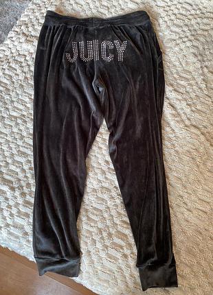 Жіночі спортивні штани juicy couture велюрові чорні