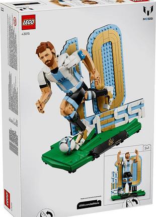 Конструктор lego editions football лионель месси - легенда футбола