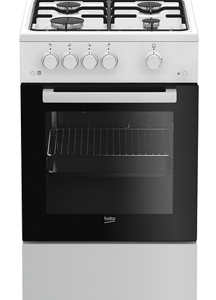 Плиты кухонные beko fsg 52020 fw газовый белый