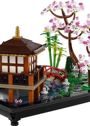 Конструктор lego icons тихий сад