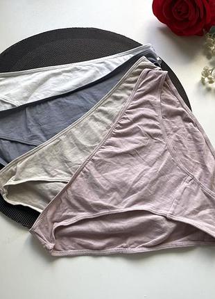 4 шт трусики бавовняні сліпи h&m