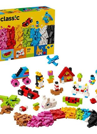 Конструктор lego classic креативные красочные кубики
