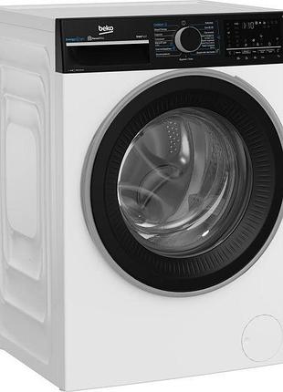 Стиральная машина beko фронтальная, 9кг, 1400, a, 55см, дисплей, пар, инвертор, wifi, белый