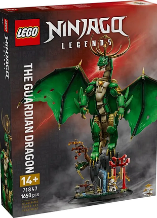 Конструктор lego ninjago стражий дракон