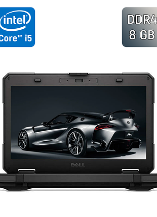 Захищений ноутбук dell latitude 14 rugged 5414 / 14" (1920x1080) ips / intel core i5-6300u (2 (4) ядра по 2.4 - 3.0 ghz) / 8 gb