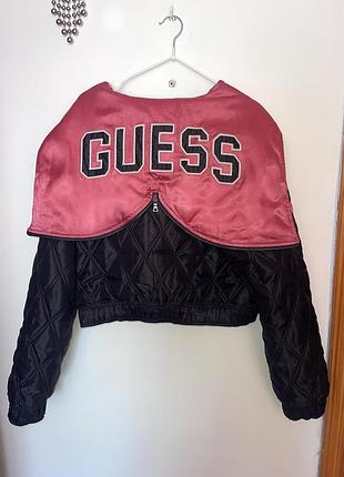 Вінтажна куртка guess jeans 🖤🩷