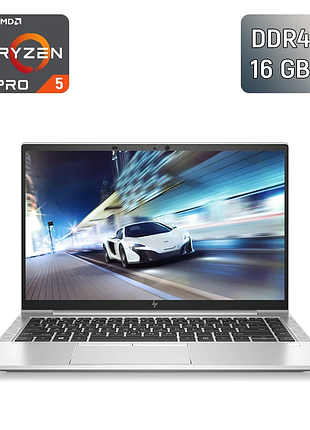 Ультрабук б-клас hp elitebook 845 g7 / 14" (1920x1080) ips / amd ryzen 5 pro 4650u (6 (12) ядер по 2.1 - 4.0 ghz) / 16 gb ddr4 /