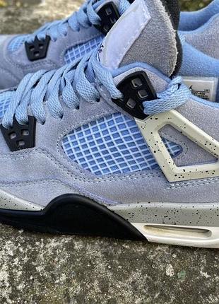 Кросівки air jordan 4 retro university blue 2