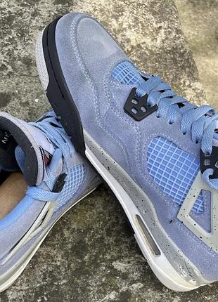 Кросівки air jordan 4 retro university blue 4