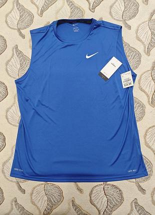 Нова спортивна майка nike dri-fit (розмір xl) оригінал з біркою