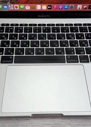 Ноутбук apple macbook pro 13 2017 silver / 13.3" (2560x1600) ips / intel core i5-7360u (2 (4) ядер по 2.3 - 3.6 ghz) / 8 gb ddr3 / 3