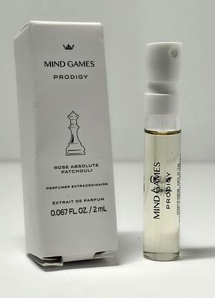 Пробник mind games podigy rose absolute patchouli. оригинал.