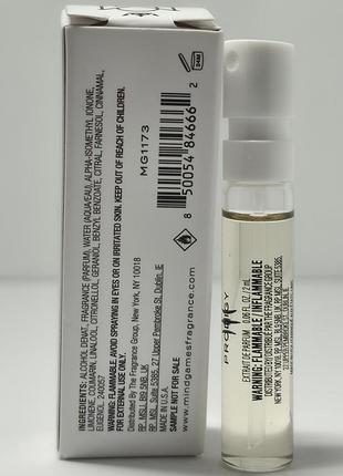 Пробник mind games prodigy rose absolute patchouli. оригінал. 2
