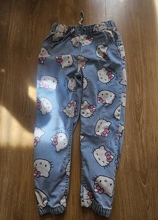 Штани джинси котон  helo kitty