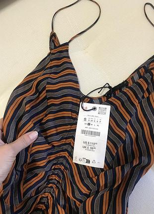 Стильный новый сарафан zara studio с бирками 2