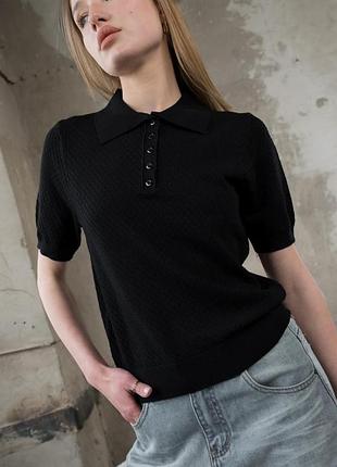 Футболка black поло тр6845 3