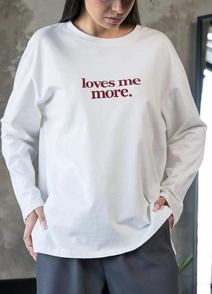 Жіночий лонгслів loves тр6993