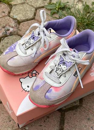 Дитячі кросівки puma / kuromi