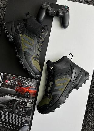 Чоловічі кросівки adidas terrex swift r termo army green