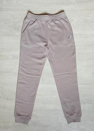 Теплые спортивные детские штаны на флисе р.146/152 new balance