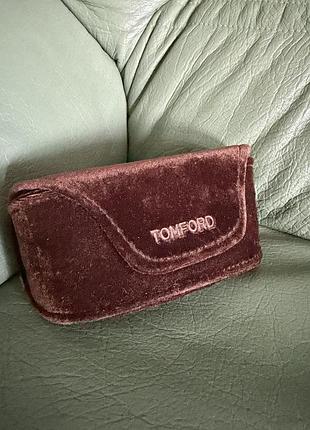Аксесуари унісекс tom ford футляр велюровий коричневий
