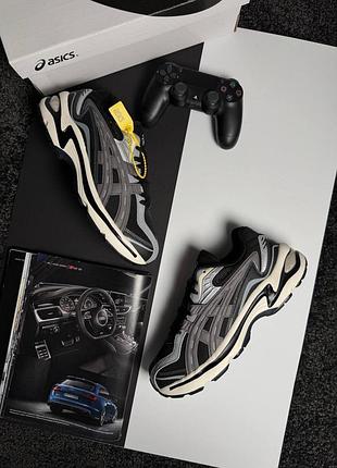 Чоловічі кросівки asics gel-preleus gtx black grey silver