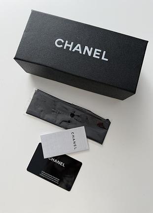 Аксесуари chanel футляр для окулярів чорний